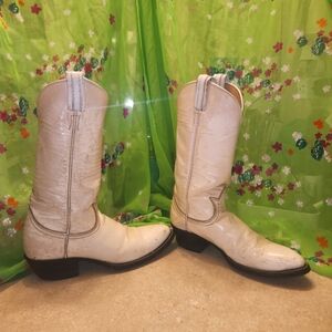 White Cowboy Boots